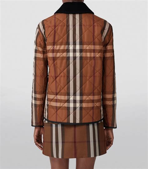 burberry quilted check|Women's Burberry Quilted Jackets .